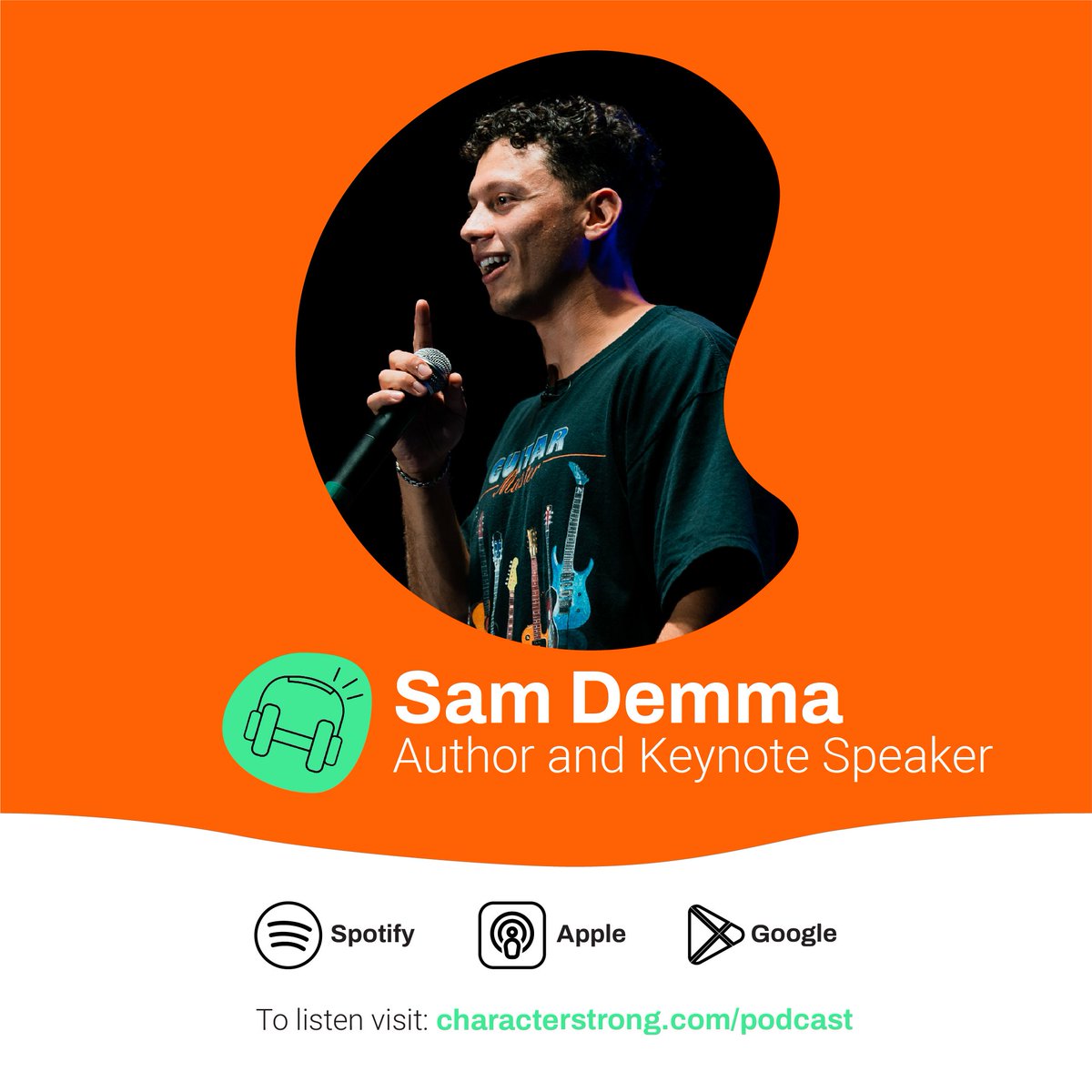 CharacterStrong's tweet image. New episode on the CharacterStrong Podcast!

Author and speaker Sam Demma joins us to explore empathy, student voice, and the powerful idea of “Emptying Your Backpack”—what students are carrying and why empathy matters.

Listen now: hubs.ly/Q03wS_CK0