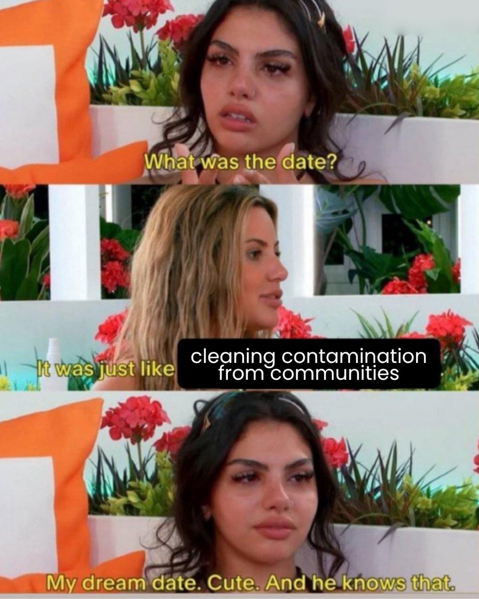 "What was the date?"
"Oh, just cleaning up contamination to ensure clean air, land and water for our communities."
Dreamy, right? 😍
 
At Region 8, we believe in rolling up our sleeves, serving communities and leaving places better than we found them. 🏔

#EPARegion8