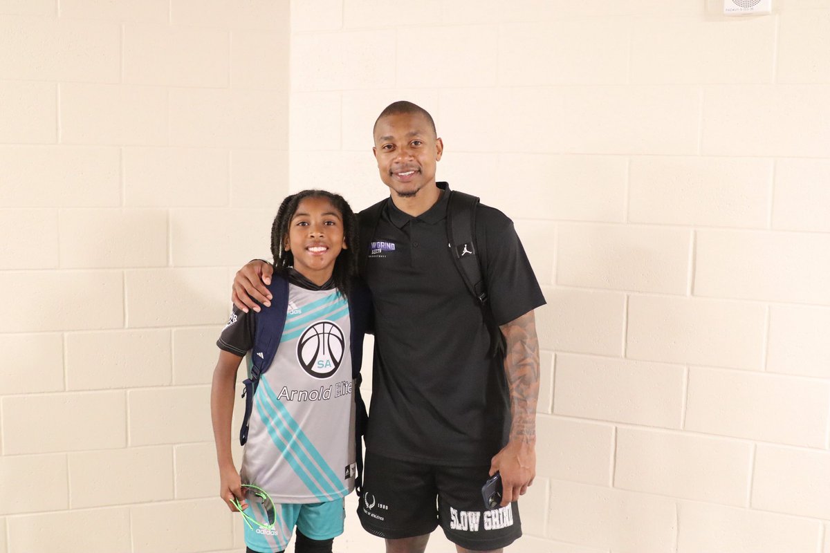 Arnold Elite Est.2017 & Lady Arnold Elite Est.2018 (@elitearnold) on Twitter photo We appreciate <a href="/isaiahthomas/">Isaiah Thomas</a> for stoping to talk and taking some pics with our <a href="/EliteArnold/">Arnold Elite Est.2017 & Lady Arnold Elite Est.2018</a> <a href="/Jr3SSB/">Jr 3SSB</a> SATX 2032 boys here <a href="/AAU_Basketball/">AAU Basketball</a>!
<a href="/Coast2CoastPrep/">Coast 2 Coast Preps</a>
<a href="/PrepHoopsNext/">Prep Hoops ππππ π</a>
<a href="/GrdSchoolElite/">Grade School Elite Tournaments</a>
<a href="/GASONextGen/">GASO NextGen</a>
<a href="/GradyMajors/">Grady Majors</a>
<a href="/GASOMass/">Ryan Massad π</a>
<a href="/MattChampionATX/">Matt Champion</a>
<a href="/madehoops/">MADE Hoops</a>
<a href="/AdrianMaloneyJr/">πππ«π’ππ§ πππ₯π¨π§ππ² ππ«</a>
<a href="/CoachJArn0ld/">Jahrrend Arnold</a> We appreciate <a href="/isaiahthomas/">Isaiah Thomas</a> for stoping to talk and taking some pics with our <a href="/EliteArnold/">Arnold Elite Est.2017 & Lady Arnold Elite Est.2018</a> <a href="/Jr3SSB/">Jr 3SSB</a> SATX 2032 boys here <a href="/AAU_Basketball/">AAU Basketball</a>!
<a href="/Coast2CoastPrep/">Coast 2 Coast Preps</a>
<a href="/PrepHoopsNext/">Prep Hoops ππππ π</a>
<a href="/GrdSchoolElite/">Grade School Elite Tournaments</a>
<a href="/GASONextGen/">GASO NextGen</a>
<a href="/GradyMajors/">Grady Majors</a>
<a href="/GASOMass/">Ryan Massad π</a>
<a href="/MattChampionATX/">Matt Champion</a>
<a href="/madehoops/">MADE Hoops</a>
<a href="/AdrianMaloneyJr/">πππ«π’ππ§ πππ₯π¨π§ππ² ππ«</a>
<a href="/CoachJArn0ld/">Jahrrend Arnold</a>