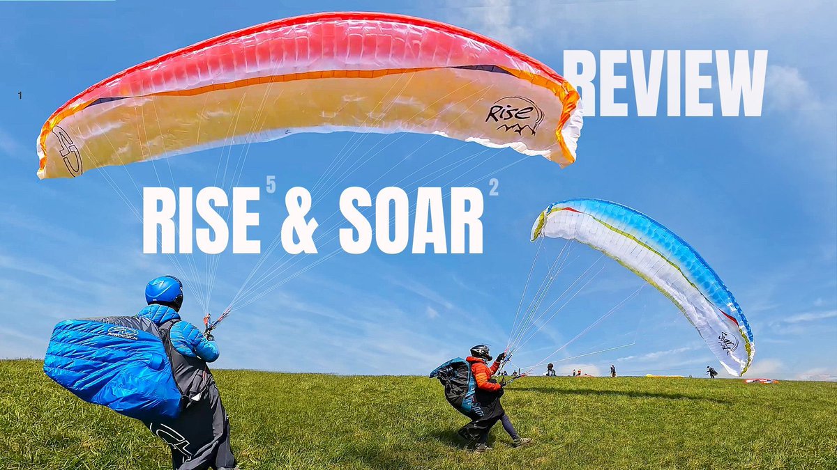 FlybubbleTeam's tweet image. New #Flybubble video is live: 👉#AirDesign #Rise5 and #Soar2 Test and Review! 
🔗youtu.be/-6MzLp8EiP4
What are the differences between the two, who are they designed for, is the aspect ratio too high for a EN B #wing, how do they fly, and much more in today’s Flybubble video.