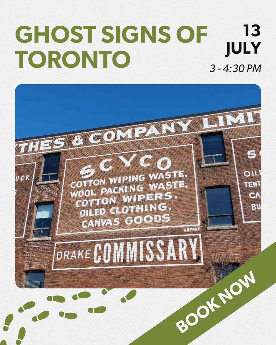 👻 Become a ghost sign hunter! 

Join us for an adventure where you'll spot signs like those at 128 Sterling Road, where T.A. Lytle's vinegar, pickles, and jams once turned a rogue entrepreneur into a household name.

🗓️ July 13, 3 - 4:30 PM

Register now: ow.ly/Vnim50WnX1P
