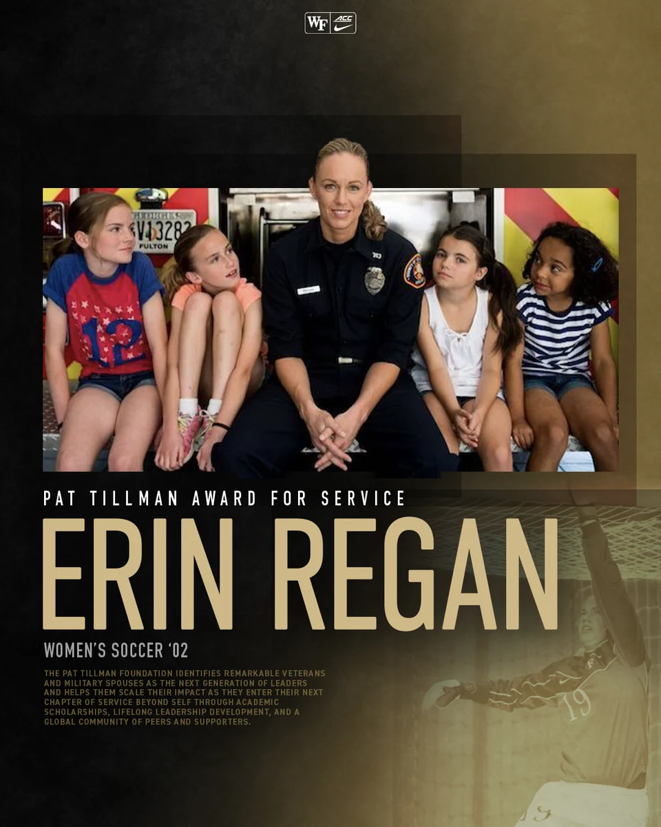 Erin Regan Pat Tillman Award