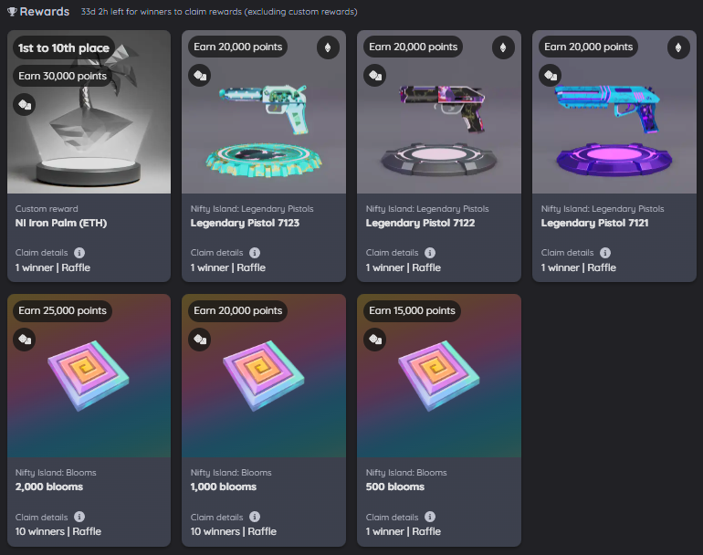 Luvlee17 (@luvlee17nft) on Twitter photo New Fishing quest by <a href="/MyCurioCards/">Curio Cards</a> in <a href="/Nifty_Island/">Nifty Island 🏝</a> . Blooms, Pistols and even a Legendary Palm up for grabs.
Featuring islands by the amazing <a href="/fairlyoptimist/">fairo.eth</a> and myself. Make sure to join up.
niftyis.land/Luvlee17/5?ref… New Fishing quest by <a href="/MyCurioCards/">Curio Cards</a> in <a href="/Nifty_Island/">Nifty Island 🏝</a> . Blooms, Pistols and even a Legendary Palm up for grabs.
Featuring islands by the amazing <a href="/fairlyoptimist/">fairo.eth</a> and myself. Make sure to join up.
niftyis.land/Luvlee17/5?ref…