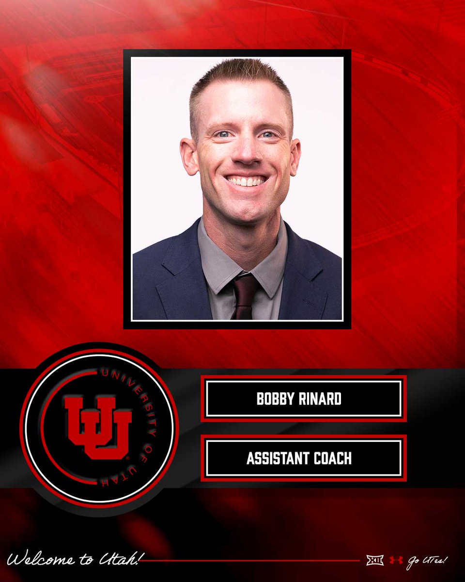 Utah Baseball (@utahbaseball) on Twitter photo News: <a href="/b_rinard/">Bobby Rinard</a> has joined our squad as an assistant coach
Welcome, Bobby!
๐ฐ utahutes.com/news/2025/7/11โฆ
#GoUtes News: <a href="/b_rinard/">Bobby Rinard</a> has joined our squad as an assistant coach
Welcome, Bobby!
๐ฐ utahutes.com/news/2025/7/11โฆ
#GoUtes