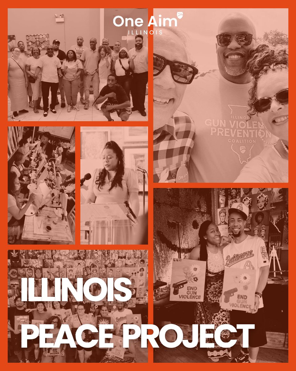 Our work with the Illinois Peace Project reminds us that community safety isn’t one rally or one moment—it’s daily work rooted in connection and care. All month long, we joined with partners across Chicago to build spaces of joy, action and healing.