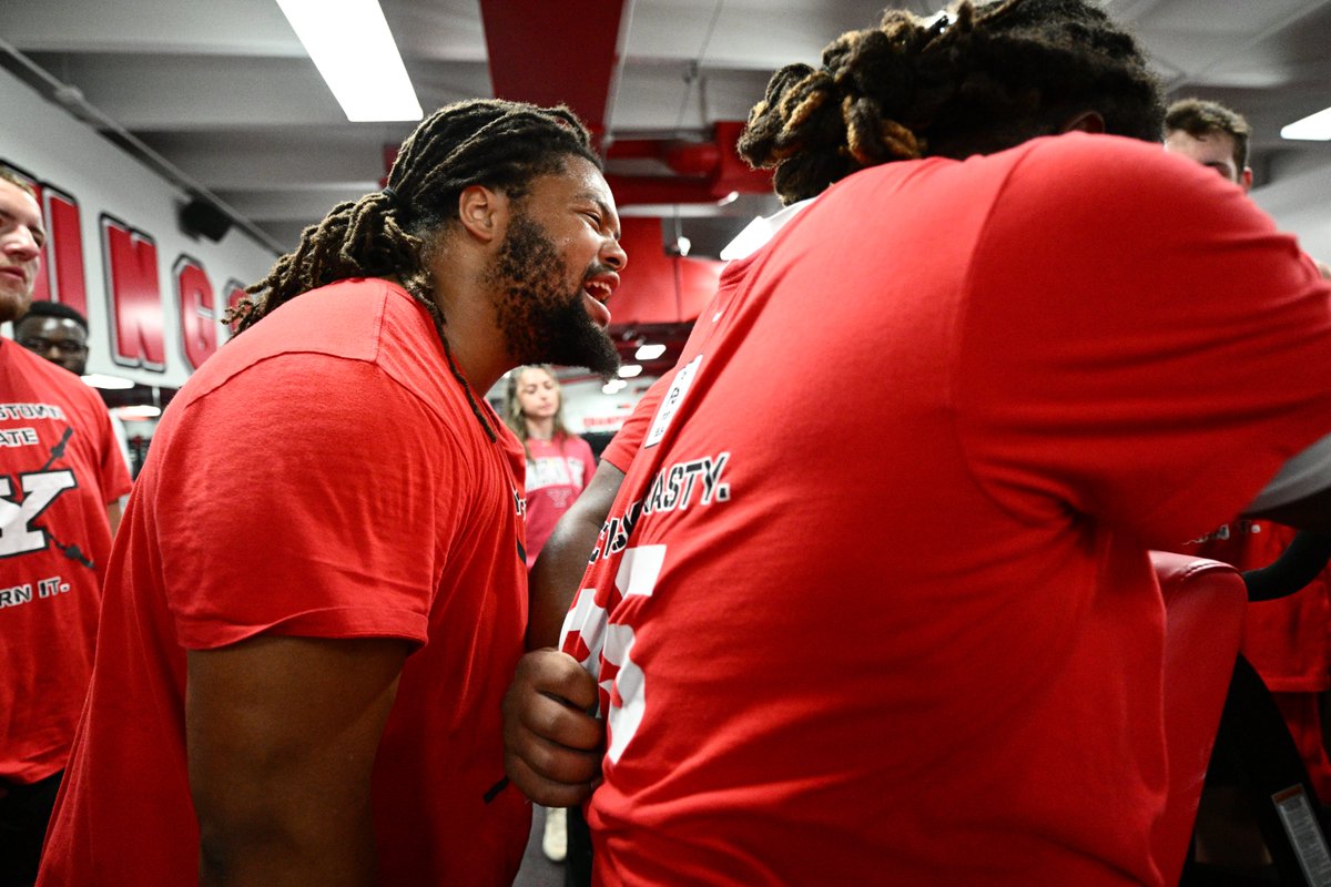 Youngstown State Football (@ysufootball) on Twitter photo Stronger every day๐ช
#GoGuins๐ง๐ Stronger every day๐ช
#GoGuins๐ง๐