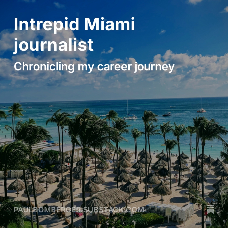 BiznewsPaulB's tweet photo. Dropped on #Substack ๐ Fresh update from Intrepid #Miami journalist on his free agent journey; read deeper for bonus mention of #MuckRack Local Journalist Index, a map of cities, states showing scarcity or abundance of reporters #leader #business
https://t.co/BChYEQJzLa https://t.co/Z1p4UDX1au