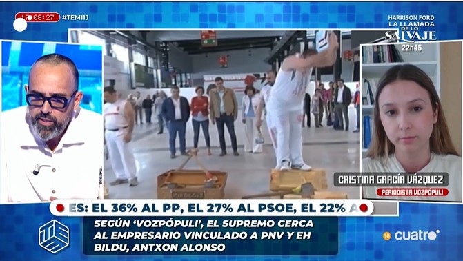 Vozpópuli (@voz_populi) on Twitter photo 📺A esta hora, <a href="/cristina_142/">Cristina García</a> cuenta en <a href="/EnBocaDe_Todos/">En boca de todos</a> más detalles sobre esta noticia:
➡️El Supremo cerca al empresario vinculado a PNV y EH Bildu y sospecha de las donaciones a la fundación de Ábalos
🔗Leer más: tinyurl.com/bdh4jsmx 📺A esta hora, <a href="/cristina_142/">Cristina García</a> cuenta en <a href="/EnBocaDe_Todos/">En boca de todos</a> más detalles sobre esta noticia:
➡️El Supremo cerca al empresario vinculado a PNV y EH Bildu y sospecha de las donaciones a la fundación de Ábalos
🔗Leer más: tinyurl.com/bdh4jsmx
