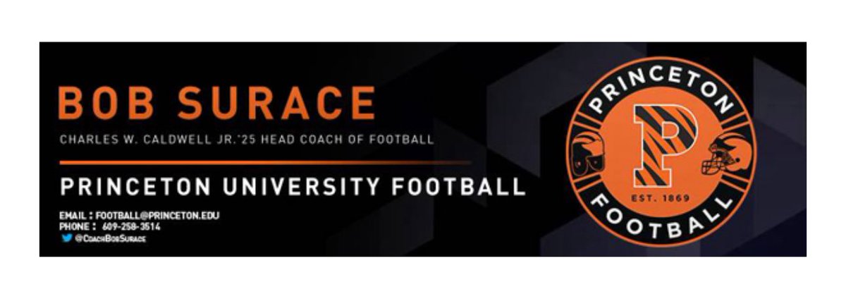 Braxton Lundberg (@blundbergball) on Twitter photo Thank you <a href="/CoachBobSurace/">Bob Surace '90</a> for the <a href="/PrincetonFTBL/">Princeton Football</a> camp invite!
<a href="/RecruitTigersFB/">Recruit Republic Tigers FB</a> Thank you <a href="/CoachBobSurace/">Bob Surace '90</a> for the <a href="/PrincetonFTBL/">Princeton Football</a> camp invite!
<a href="/RecruitTigersFB/">Recruit Republic Tigers FB</a>