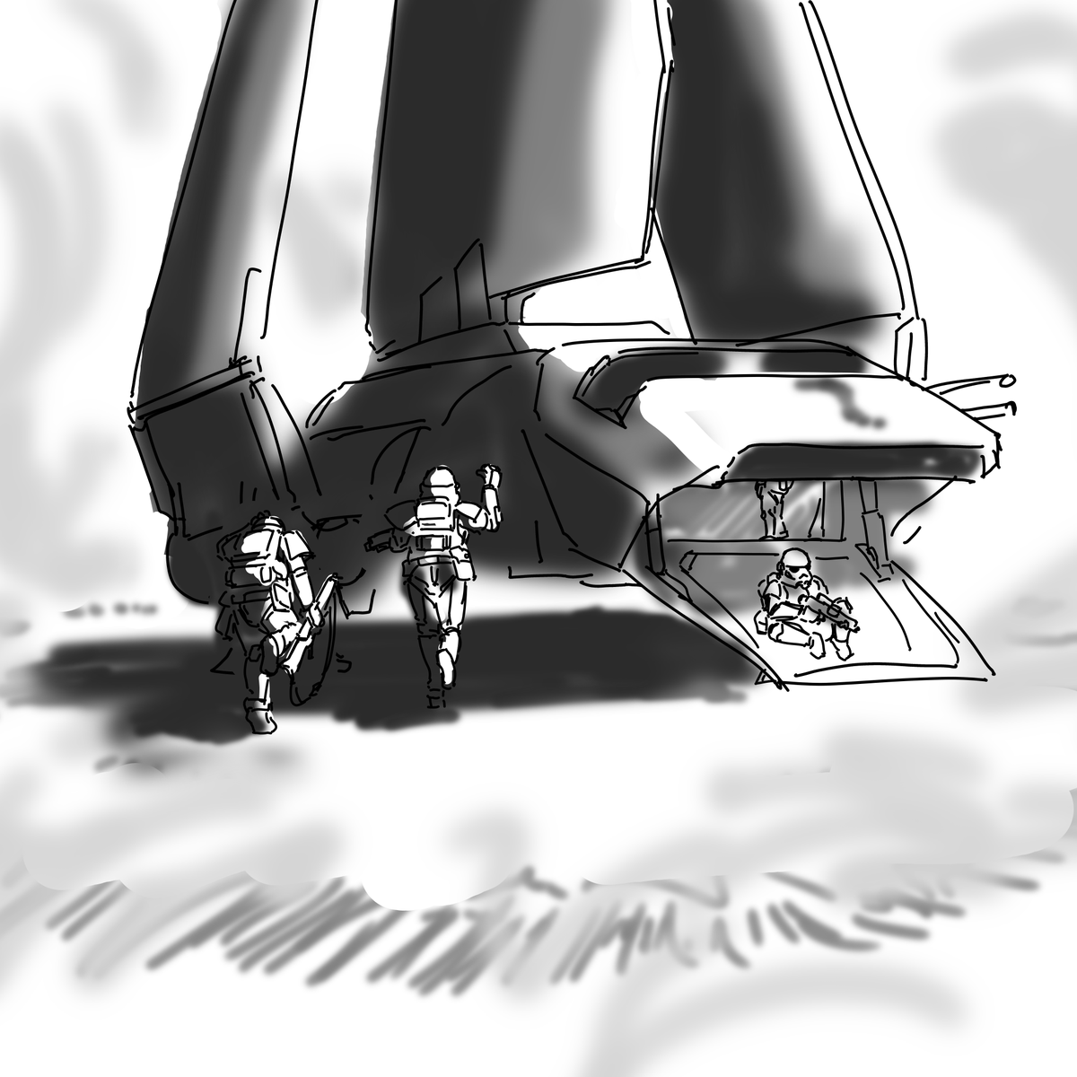 MnnM_Mk1's tweet image. スターウォーズまとめ
ただ移動してるだけとか、戦闘してない兵隊のシーンが好きです。