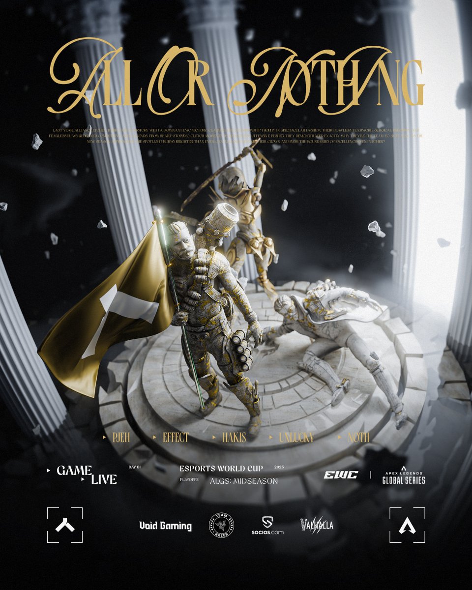 It's time for EWC pool play, but we're in no mood to joke around!😤

📺 twitch.tv/playapex | #MidseasonPlayoffs