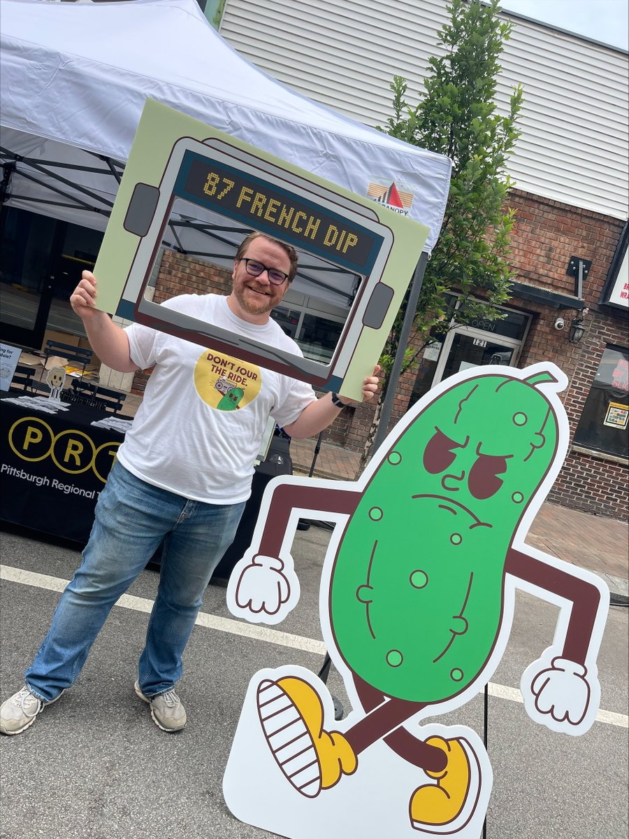 PGHtransit's tweet image. Picklesburgh is underway! Come relish in the fun with us this weekend!🥒