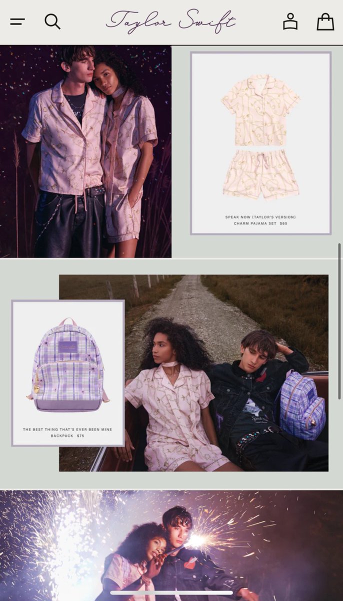 TSMerchAlerts's tweet image. Speak Now Anniversary Collection!
#TAYLORSWIFT