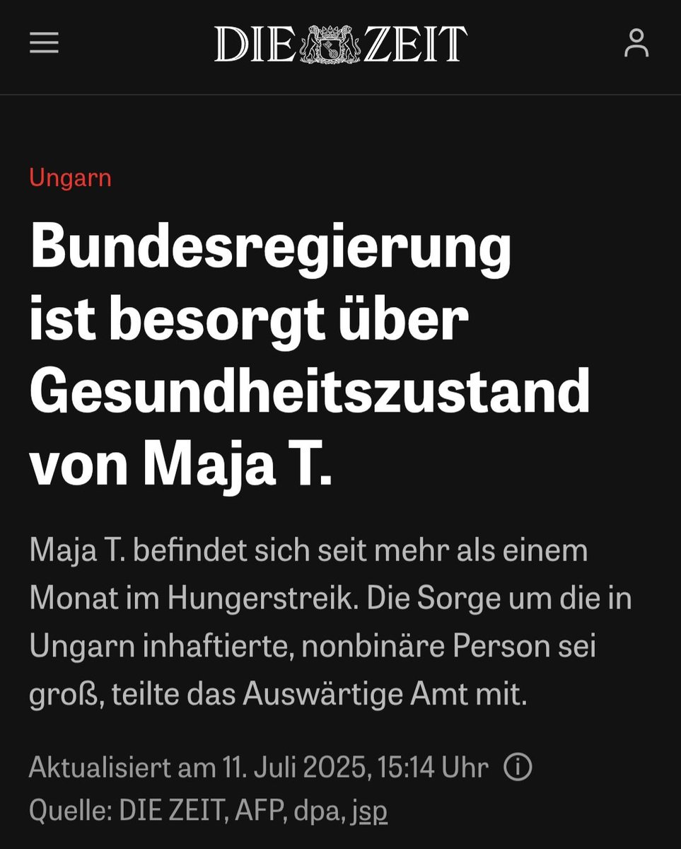 MarcoJunk's tweet image. Sieben Deutsch-Israelis sind seit dem 7. Oktober 2023 verschleppt. Hier in Deutschland schafft eine sich in Hungerstreik begebende Gewalttäterin in Ungarn mehr mediale Aufmerksamkeit und scheinbar auch politische Sorge. Leider ist diese Werteverschiebung typisch geworden.
