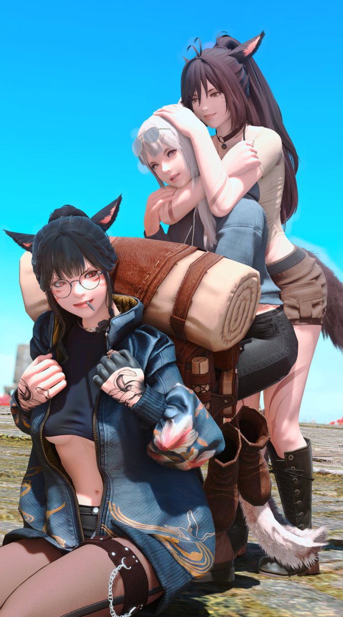 Is this what we call teamwork? Fighting over trail mix?! <a href="/_xKami_/">Kami / Ay Yaya | waitlist: closed</a>  <a href="/aKyuusune/">Kyuu</a>