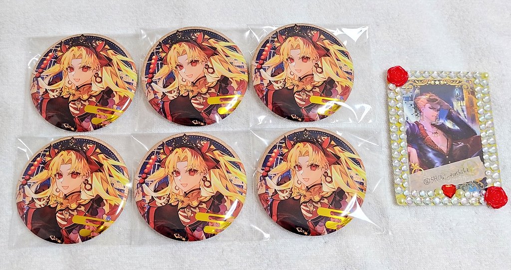 FGO 缶バッジ ポートレイト エレシュキガル 聖@取引垢 on X: