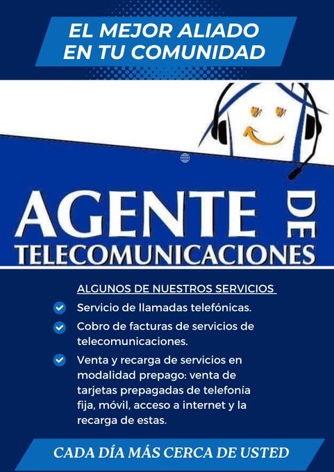 El Agente de Telecomunicaciones, el mejor aliado en tu comunidad!!!
#EtecsaConCuba