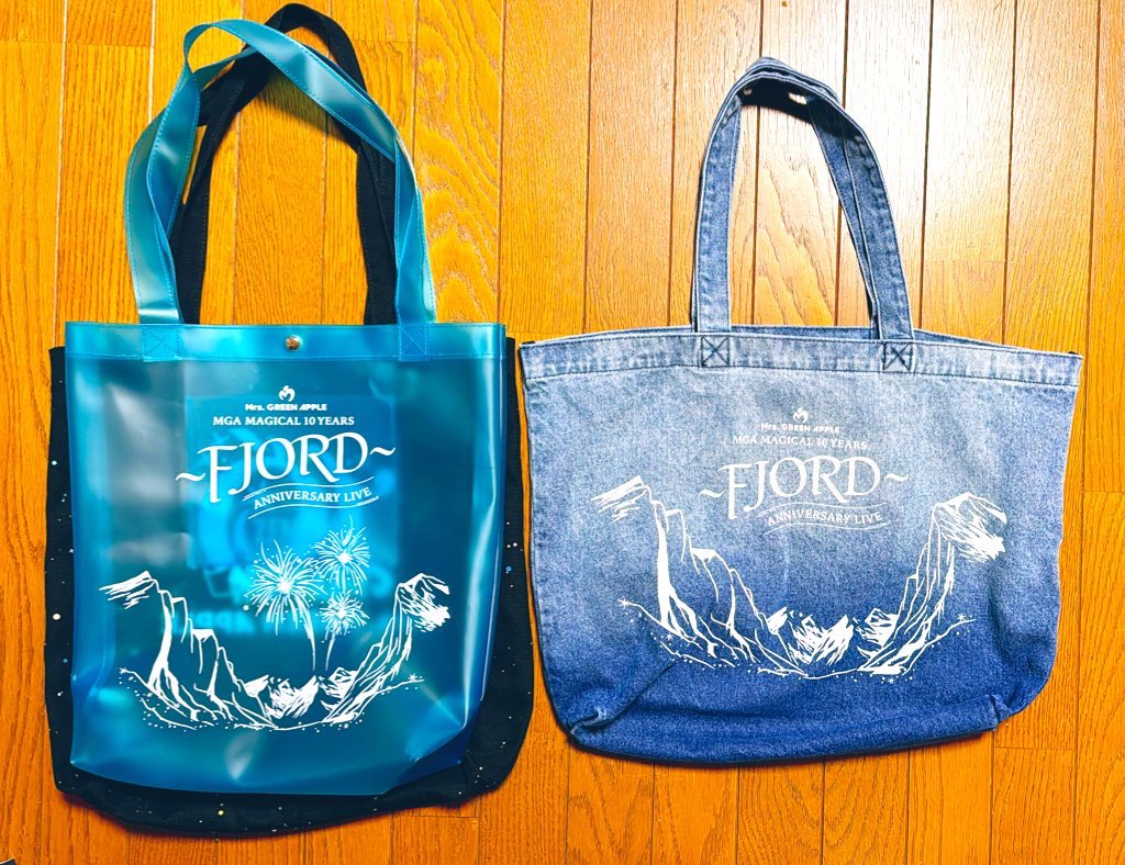 FJORD ANNIVERSARY LIVE トートバッグ FJORD クリアトートバッグ – Mrs. GREEN APPLE OFFICIAL LIVE