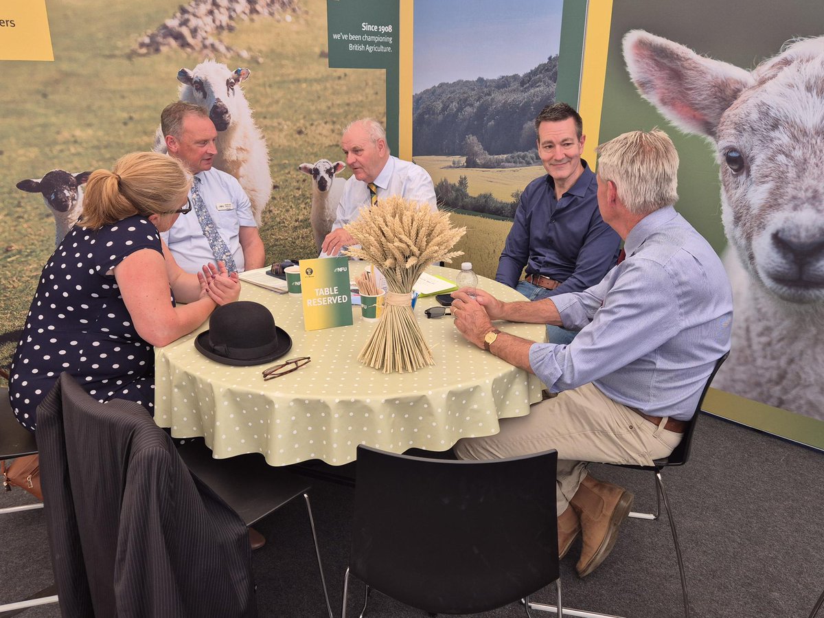 nfunorth's tweet image. Itโs been a busy day for meetings today at @greatyorkshow!
We met @nfum Chief Executive Nick Turner, Baroness Anne McIntosh, Shipley MP @annalouisedixon, @InnesThomson from ADA and the North Yorkshire Police Rural Crime team throughout the day.
