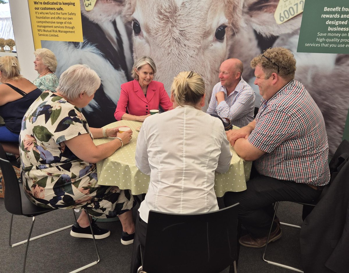 nfunorth's tweet image. Itโs been a busy day for meetings today at @greatyorkshow!
We met @nfum Chief Executive Nick Turner, Baroness Anne McIntosh, Shipley MP @annalouisedixon, @InnesThomson from ADA and the North Yorkshire Police Rural Crime team throughout the day.