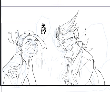 いい顔に描けたな～ 