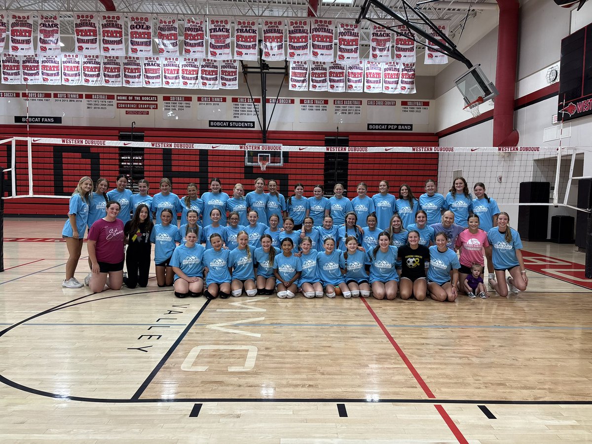 WDHSVBALL's tweet image. That’s a wrap on 6-8 grade camp!