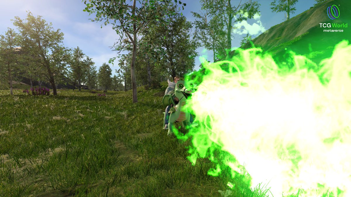 These dragons come with a range of powerful skills — like breathing actual fire!

Take a look at that. 😮‍💨🔥