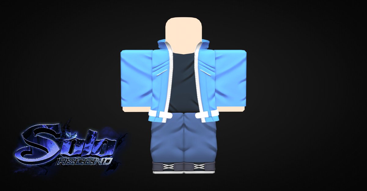 omerochg's tweet photo. Sung Jin Woo outfit for a roblox Solo Leveling game!

#ROBLOX #RobloxDev #RobloxDevs #3DModel #SoloLeveling https://t.co/b5aSNzXYyU
