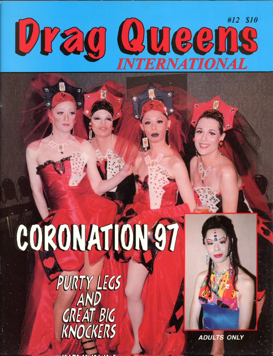 Mega_Zines's tweet photo. Drag Queen International magazines for sale! DM to purchase.
#DQI #Dragqueeninternational #dragqueens #vintagedragquern #queermagazine #gay #queer #drag https://t.co/o5efc5xWhX