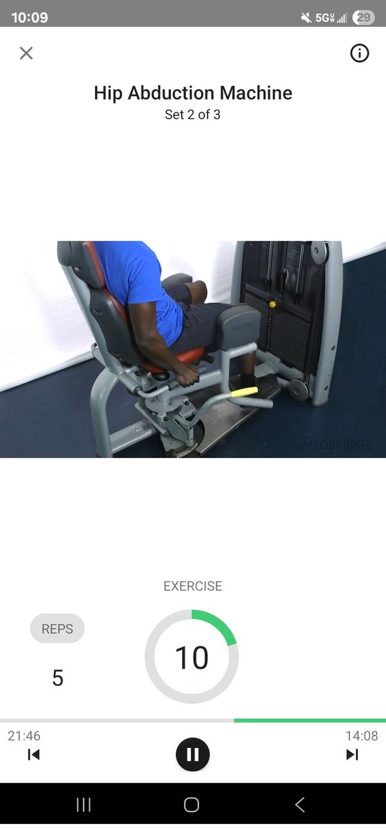 MoiDawg's tweet image. Doing my physical therapy at a gym just got awkward.
Yeah. I have to do THAT machine.