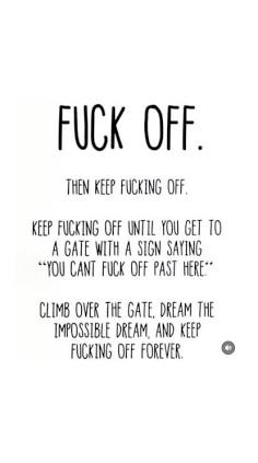 Dear Government;