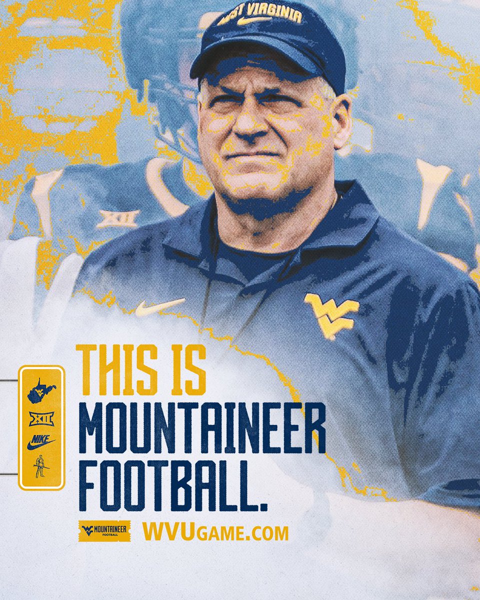 WVUfootball's tweet image. Mini packs, single game tickets, single game parking & away game tickets are on sale NOW to the general publicโผ๏ธ๐๏ธ
Minis: bit.ly/f25minisx
Singles: bit.ly/f25singlesx