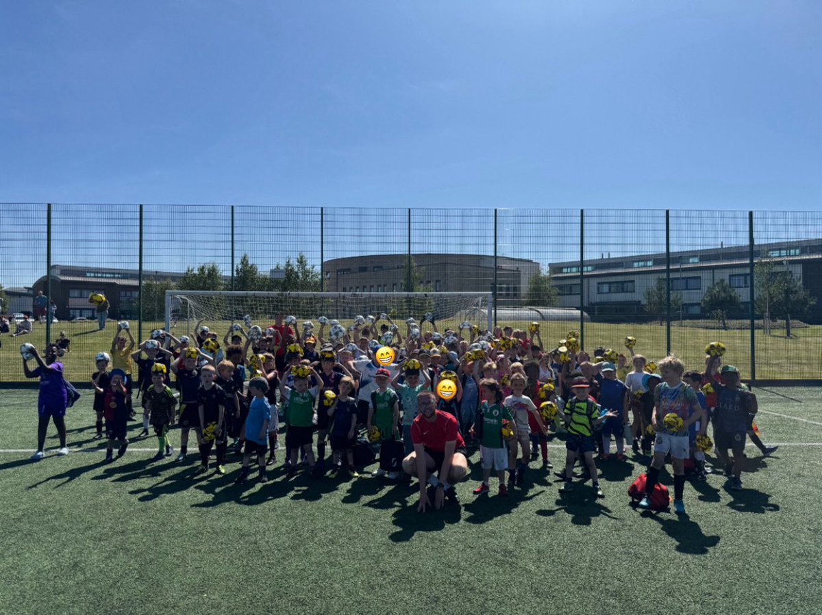 <a href="/coe_sport/">CEC Sports Development Team</a> <a href="/ScotFASouthEast/">South East Region</a> ⚽️Summer Camps: Week 1 - Day 5⚽️

That’s a wrap on week 1 at our 2025 Summer Camps. 

A glorious week in the sun, full of goal scoring, fun games and great enjoyment👏🏼

Hope everyone had a great time😁