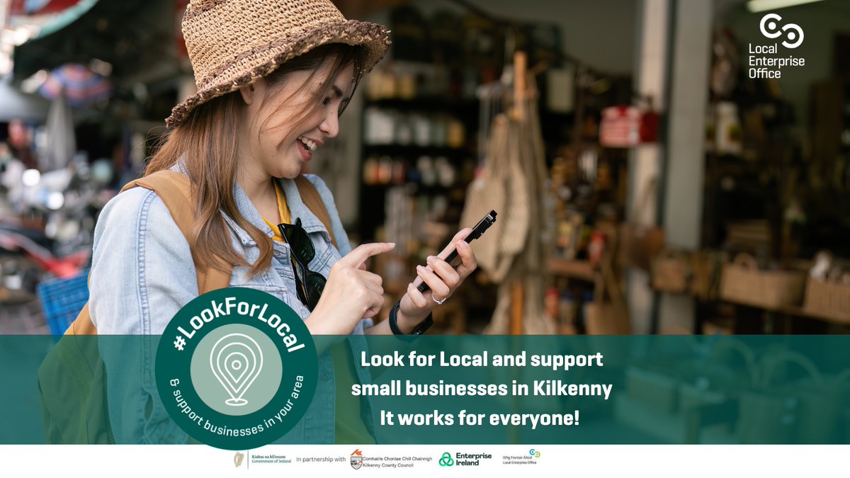 LEOKilkenny's tweet image. Support your local Kilkenny Small Businesses if you&apos;re out and about this weekend! It works for everyone! 

#lookforlocal #shopkilkenny #itworksforeveryone