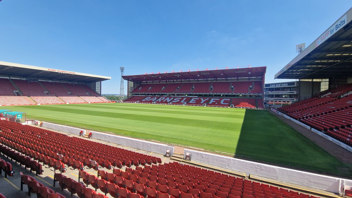 The pitch is looking magnificent.