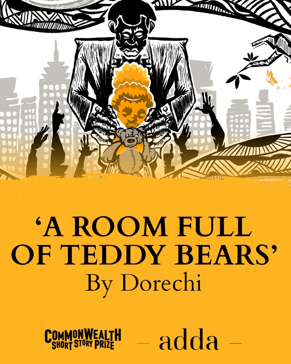 As a mother worries about her child, an old friend enters her life again with the promise of a better future. But all is not as it seems.

Read 'A Room Full of Teddy Bears' by Dorechi.

This story was shortlisted for the 2025 #CWprize. Read it, and let us know your thoughts about