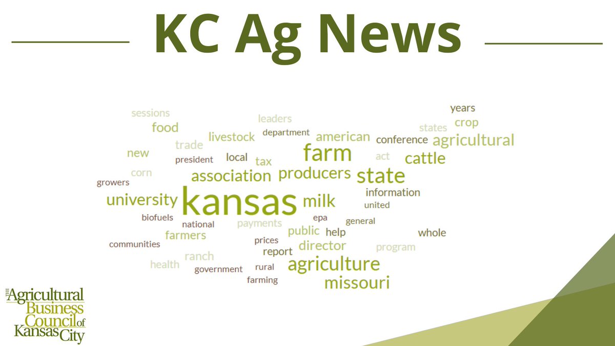 Read the latest KC Regional agricultural news here. &gt;&gt; ow.ly/VwOC50WolmG