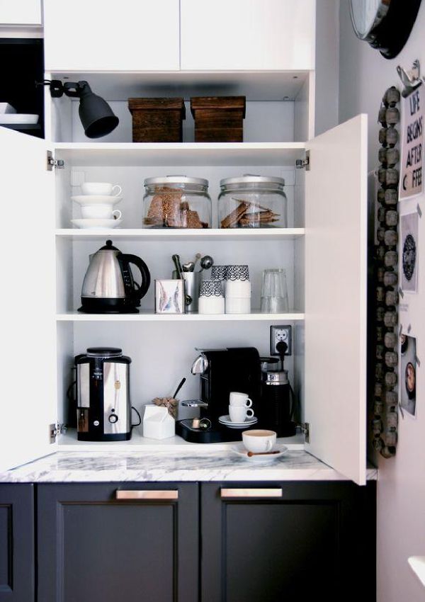 Preparar un buen café en un espacio bonito y práctico es posible con todas estas ideas tan inspiradoras blgs.co/oA1Fai