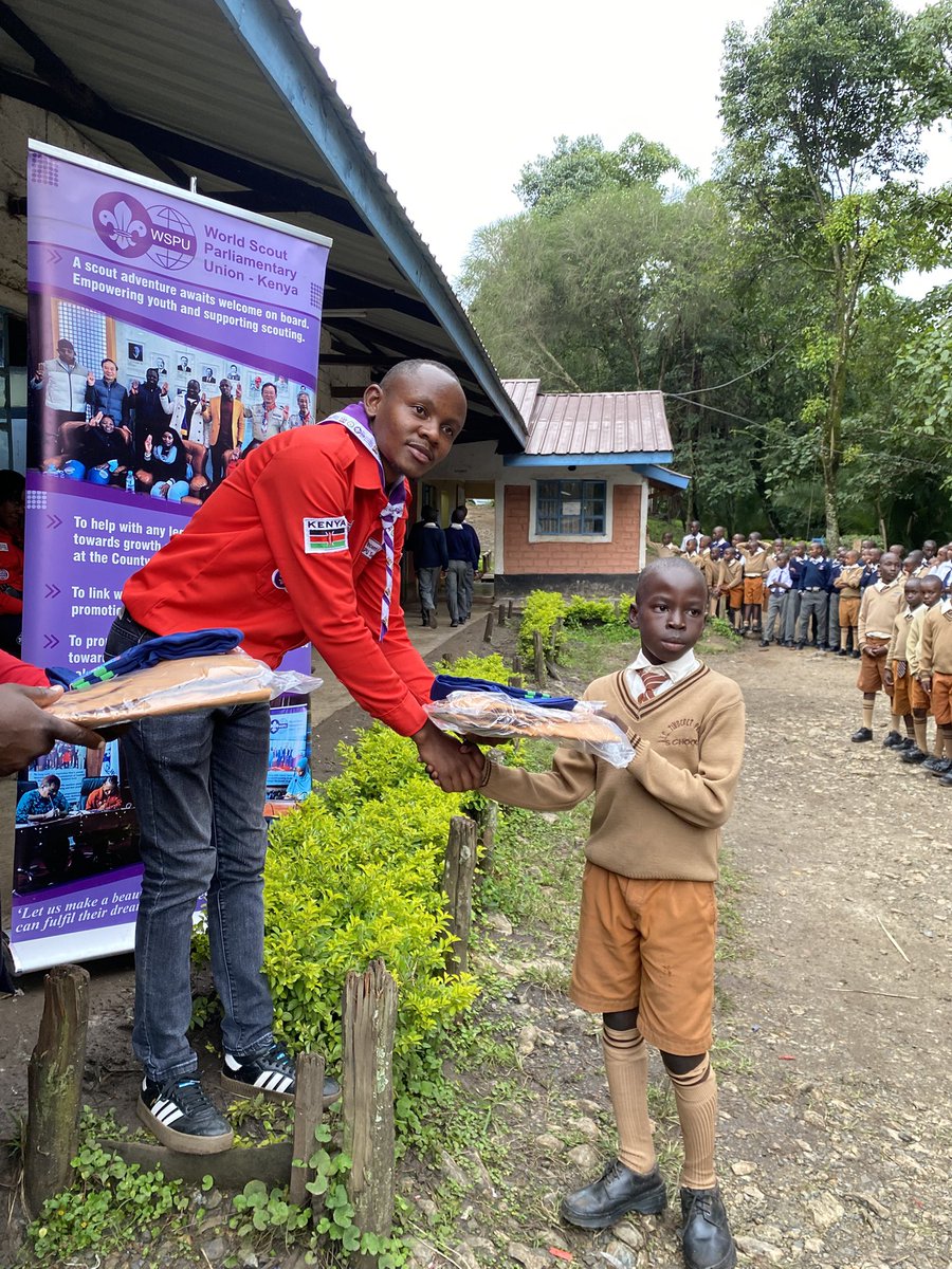 World Scout Parliamentary Union-Kenya π°πͺ (@wspukenya) on Twitter photo WSPU-K and CEO <a href="/Misoipoppins/">Poppins Misoi</a> visited AIC Tinderet Academy to roll out the #OneScoutOneUniform campaign.
promised on ITC training, camp & support for Nyeri 2025 Founder's Day!
Present people,Bishop AIC Joel, MP Rep, @FikiriniJacobs, @honCherargei,@KSA_Scout @HonJuliusMelly WSPU-K and CEO <a href="/Misoipoppins/">Poppins Misoi</a> visited AIC Tinderet Academy to roll out the #OneScoutOneUniform campaign.
promised on ITC training, camp & support for Nyeri 2025 Founder's Day!
Present people,Bishop AIC Joel, MP Rep, @FikiriniJacobs, @honCherargei,@KSA_Scout @HonJuliusMelly