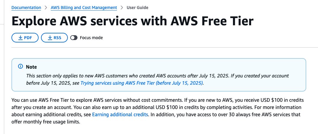 NEW: AWS is rolling out a new free tier beginning July 15th!!

New accounts get $100 in credits to start and can earn $100 exploring AWS resources