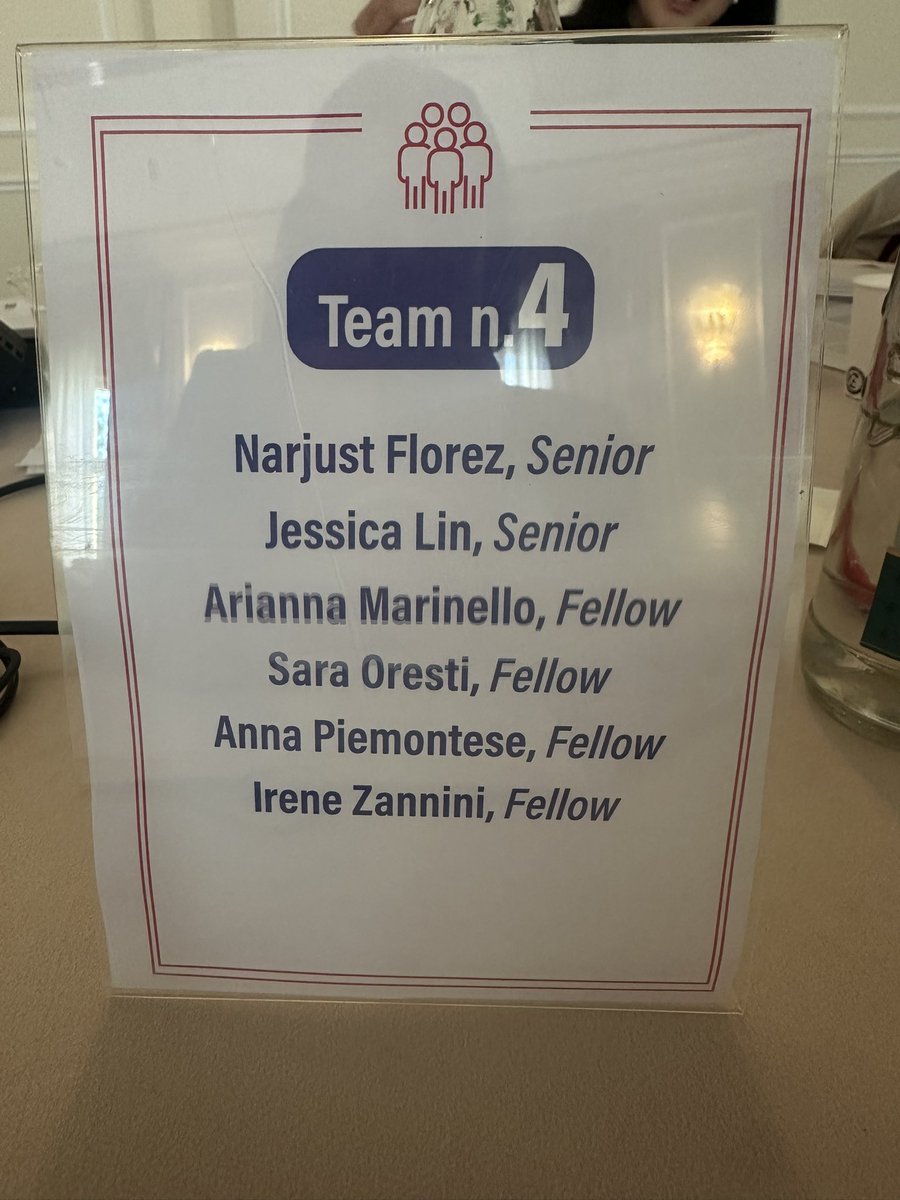 Narjust Florez, MD, FASCO (@narjustflorezmd) on Twitter photo 1st Edition
Ying & Yang Lung Cancer Masterclass
Organized by <a href="/mihaela_aldea/">Mihaela Aldea</a> <a href="/BRicciutiMD/">Biagio Ricciuti, MD, PhD</a> <a href="/RobertoFerrara_/">Roberto Ferrara</a>
Today - Fellows Workshop
Team 4 with Dr. Lin 1st Edition
Ying & Yang Lung Cancer Masterclass
Organized by <a href="/mihaela_aldea/">Mihaela Aldea</a> <a href="/BRicciutiMD/">Biagio Ricciuti, MD, PhD</a> <a href="/RobertoFerrara_/">Roberto Ferrara</a>
Today - Fellows Workshop
Team 4 with Dr. Lin
