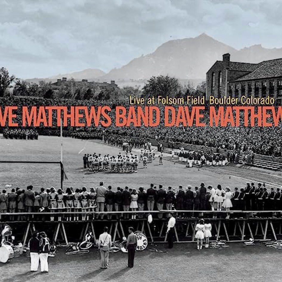 24 years ago today 
Dave Matthews Band performed “Live at Folsom Field” in Boulder, Colorado