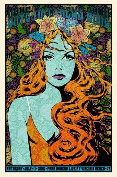 July 11, 2015 
Virginia Beach Amphitheater 
Virginia Beach, VA 
Dave Matthews Band