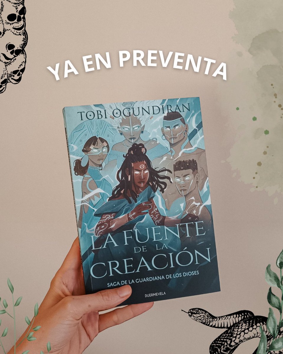 DuermevelaEd's tweet image. 🔥 YA EN PREVENTA 🔥 «La fuente de la creación» de Tobi Ogundiran  el esperado desenlace de la bilogía de la Guardiana de los Dioses.

💀 Pura fantasía épica que no podrás soltar con una ambientación inolvidable y muchos giros inesperados.

duermevelaediciones.es/product/la-fue…