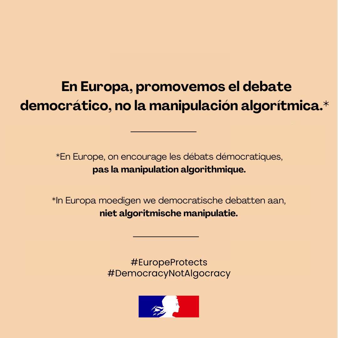 france_espagne's tweet image. #EuropeProtects #DSAProtects #DemocracyNotAlgoracy
