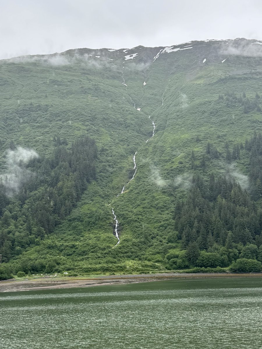 DSweeting's tweet image. Struck by the vast expanse of uninhabited land—a mixture of rain forest, snowy mountains along the inside passage of the Alaska coast