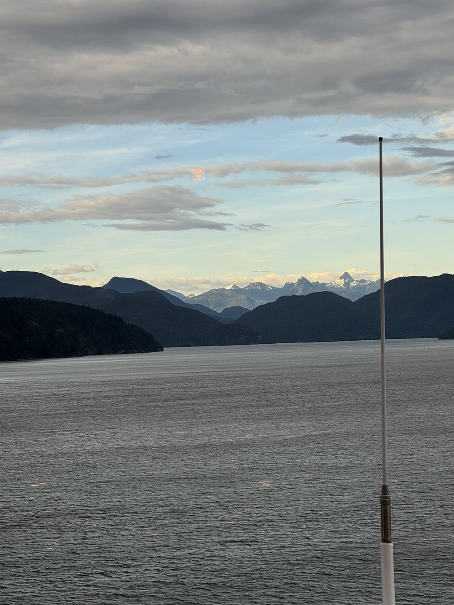 DSweeting's tweet image. Struck by the vast expanse of uninhabited land—a mixture of rain forest, snowy mountains along the inside passage of the Alaska coast