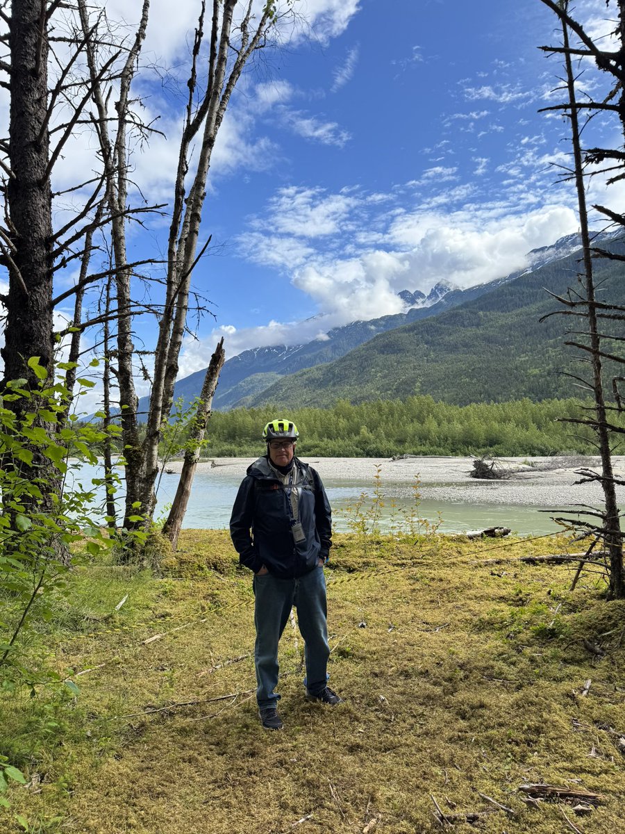 DSweeting's tweet image. Struck by the vast expanse of uninhabited land—a mixture of rain forest, snowy mountains along the inside passage of the Alaska coast