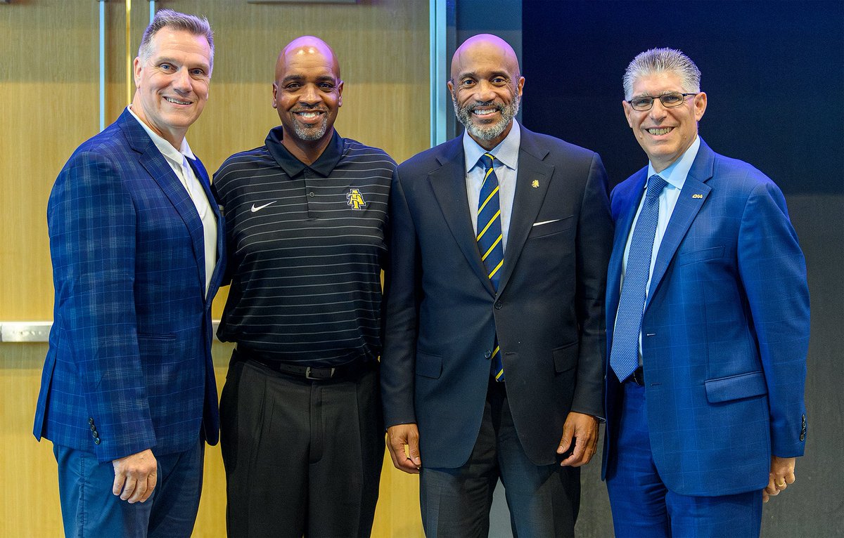 N.C. A&T Athletics (@ncataggies) on Twitter photo FEEL GOOD FRIDAY 😁
2026 HBCU Classic 🫱🏽🫲🏾 Aggies in L.A. for <a href="/NBAAllStar/">#NBAAllStar</a> weekend!
<a href="/ncatmbb/">NC A&T Men’s Basketball</a> x #AggiePride 💙💛 FEEL GOOD FRIDAY 😁
2026 HBCU Classic 🫱🏽🫲🏾 Aggies in L.A. for <a href="/NBAAllStar/">#NBAAllStar</a> weekend!
<a href="/ncatmbb/">NC A&T Men’s Basketball</a> x #AggiePride 💙💛