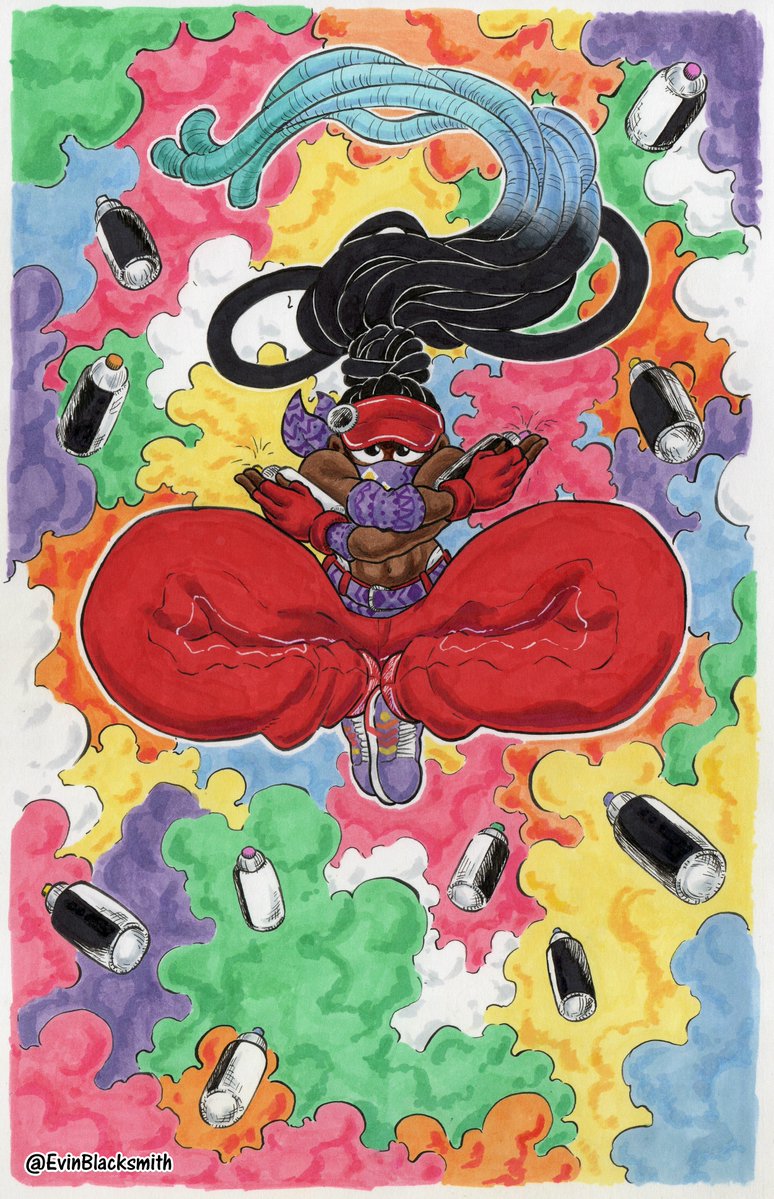EvinBlacksmith's tweet image. Kimberly 🥷🎨 (STREET FIGHTER 6)